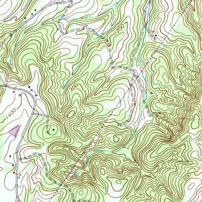 United States Geological Survey Dobson, NC (1971, 24000-Scale) digital map