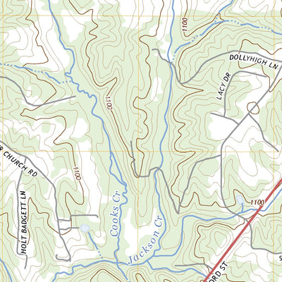 United States Geological Survey Dobson, NC (2022, 24000-Scale) digital map