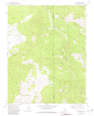 United States Geological Survey Docs Pass, NV-UT (1973, 24000-Scale) digital map