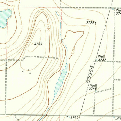 United States Geological Survey Dodd NE, TX (1962, 24000-Scale) digital map