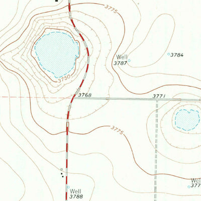 United States Geological Survey Dodd, TX (1963, 24000-Scale) digital map