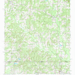 United States Geological Survey Doddridge, AR-LA (1952, 24000-Scale) digital map