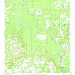 United States Geological Survey Doddridge NW, AR (1952, 24000-Scale) digital map