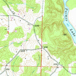 United States Geological Survey Doddridge SE, AR-LA (1952, 24000-Scale) digital map