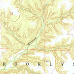 United States Geological Survey Doddsville, IL (1974, 24000-Scale) digital map