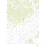 United States Geological Survey Dodge Butte, WY (2021, 24000-Scale) digital map