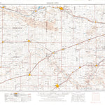 United States Geological Survey Dodge City, KS-OK (1955, 250000-Scale) digital map