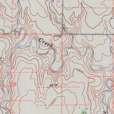 United States Geological Survey Dodge City NW, KS (1968, 24000-Scale) digital map