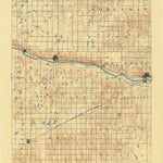 United States Geological Survey Dodge, KS (1892, 125000-Scale) digital map