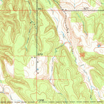 United States Geological Survey Dodge, OK (1964, 24000-Scale) digital map