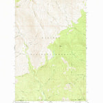 United States Geological Survey Dodge Peak, ID (1967, 24000-Scale) digital map