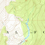 United States Geological Survey Dodge Peak, ID (1967, 24000-Scale) digital map