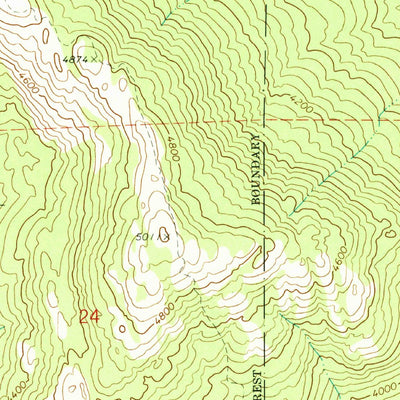 United States Geological Survey Dodge Peak, ID (1967, 24000-Scale) digital map