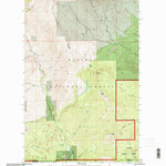 United States Geological Survey Dodge Peak, ID (1996, 24000-Scale) digital map