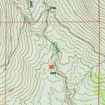 United States Geological Survey Dodge Peak, ID (1996, 24000-Scale) digital map