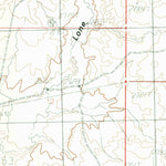 United States Geological Survey Dodge Reservoir, MT (1984, 24000-Scale) digital map