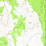 United States Geological Survey Dodge Spring, UT-NV (1973, 24000-Scale) digital map