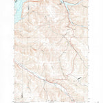 United States Geological Survey Dodge, WA (1981, 24000-Scale) digital map