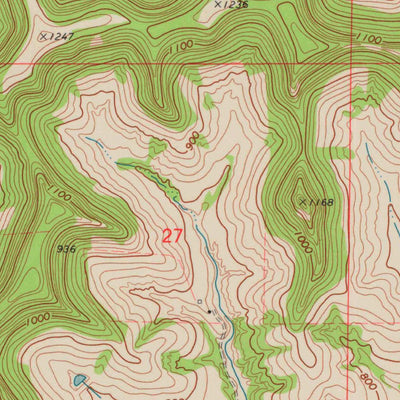 United States Geological Survey Dodge, WI (1973, 24000-Scale) digital map