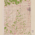 United States Geological Survey Dodgeville, WI (1952, 24000-Scale) digital map