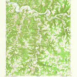 United States Geological Survey Dodson Branch, TN (1968, 24000-Scale) digital map