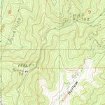United States Geological Survey Dodson Butte, OR (1987, 24000-Scale) digital map