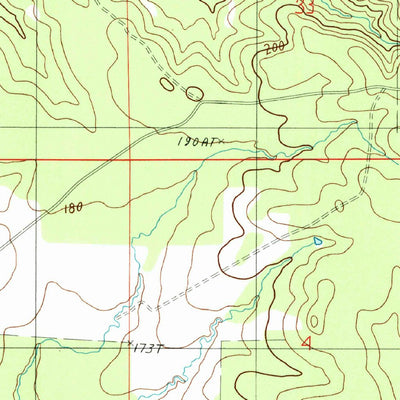 United States Geological Survey Dodson, LA (1985, 24000-Scale) digital map