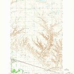 United States Geological Survey Dodson, MT (1964, 24000-Scale) digital map