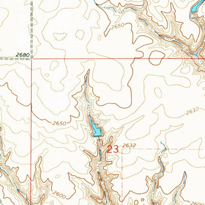 United States Geological Survey Dodson, MT (1964, 24000-Scale) digital map