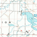 United States Geological Survey Dodson, MT (1984, 100000-Scale) digital map