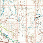 United States Geological Survey Dodson, MT (1984, 100000-Scale) digital map