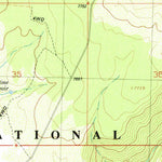 United States Geological Survey Doe Canyon, CO (1993, 24000-Scale) digital map