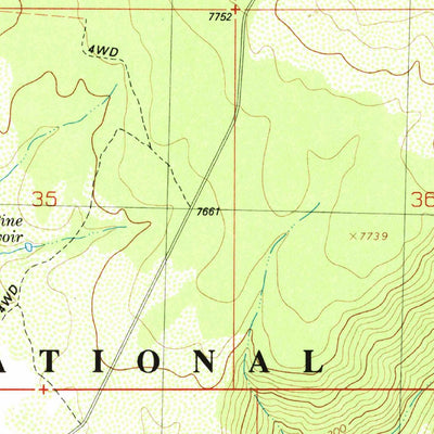 United States Geological Survey Doe Canyon, CO (1993, 24000-Scale) digital map