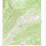 United States Geological Survey Doe, TN (1938, 24000-Scale) digital map