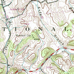 United States Geological Survey Doe, TN (1938, 24000-Scale) digital map