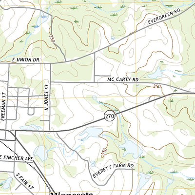 United States Geological Survey Doerun, GA (2020, 24000-Scale) digital map