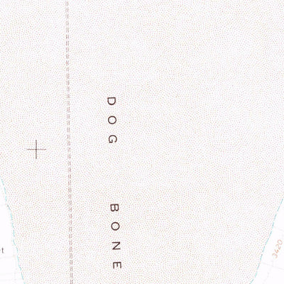 United States Geological Survey Dog Bone Lake North, NV (1973, 24000-Scale) digital map