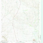 United States Geological Survey Dog Canyon, TX (1983, 24000-Scale) digital map