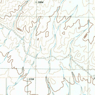 United States Geological Survey Dog Canyon, TX (1983, 24000-Scale) digital map