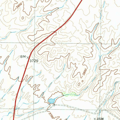 United States Geological Survey Dog Canyon, TX (1983, 24000-Scale) digital map