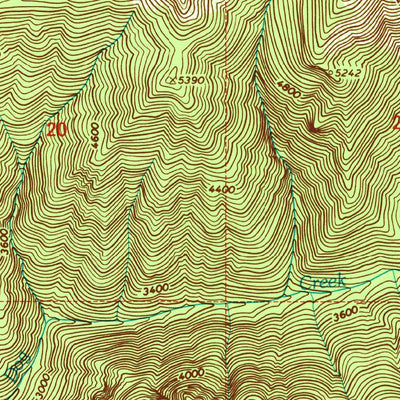 United States Geological Survey Dog Creek, ID (1995, 24000-Scale) digital map