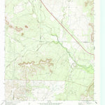 United States Geological Survey Dog Creek NE, TX (1972, 24000-Scale) digital map
