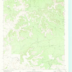 United States Geological Survey Dog Creek NW, TX (1972, 24000-Scale) digital map