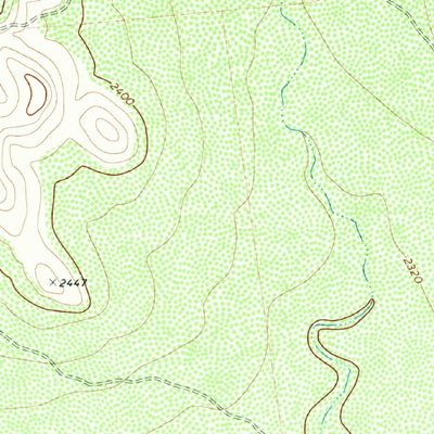 United States Geological Survey Dog Creek NW, TX (1972, 24000-Scale) digital map