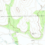 United States Geological Survey Dog Creek SW, TX (1972, 24000-Scale) digital map