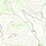 United States Geological Survey Dog Creek, TX (1972, 24000-Scale) digital map