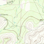 United States Geological Survey Dog Creek, TX (1972, 24000-Scale) digital map