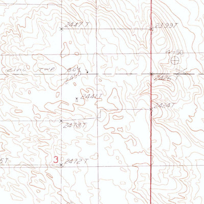 United States Geological Survey Dog Ear Lake, SD (1982, 24000-Scale) digital map
