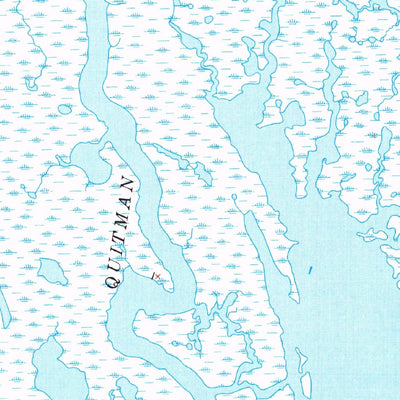 United States Geological Survey Dog Lake, LA (1953, 24000-Scale) digital map