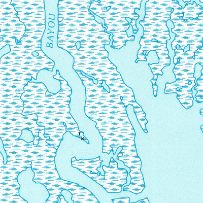 United States Geological Survey Dog Lake, LA (1994, 24000-Scale) digital map